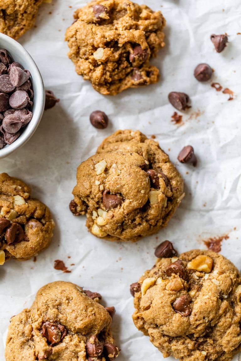 Buckwheat cookies with coffee and walnuts recipe & ingredients. How to