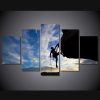 Rock Climbing - Sport 5 Panel Canvas Art Wall Decor