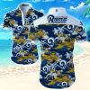 Los Angeles Rams Trendy Sport Hawaiian Shirt Summer Button Up