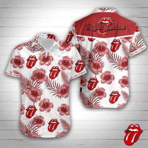 Rolling Stone Hawaiian Shirt Summer Button Up