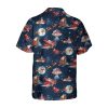 Santa Claus And Reindeer In Space Christmas Hawaiian Shirt