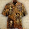 Skull Steampunk Hawaiian Shirt