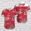 Tropical Vibe Budweiser Beer Short Sleeve Hawaiian Shirt